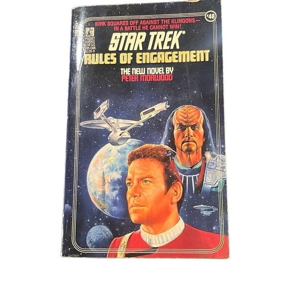 Star Trek Rules of Engagement Book #48 1990 Paperback by Peter Morwood - Picture 1 of 6